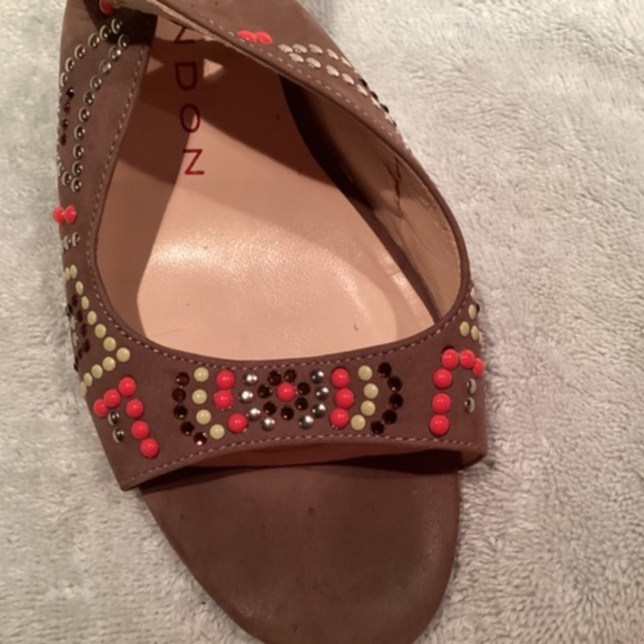 Sacha  London suede wedge sandal - Picture 5 of 9